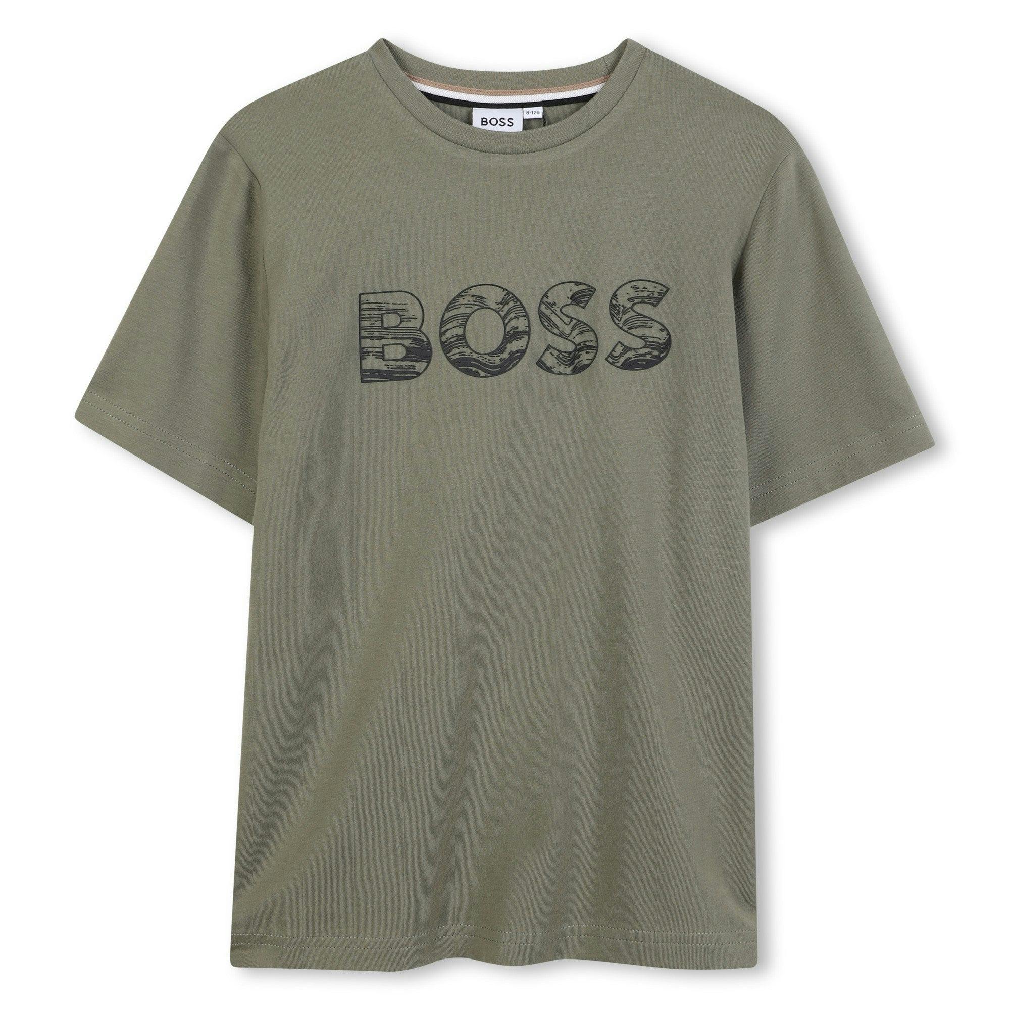 Olive Green Short Sleeves T-Shirt