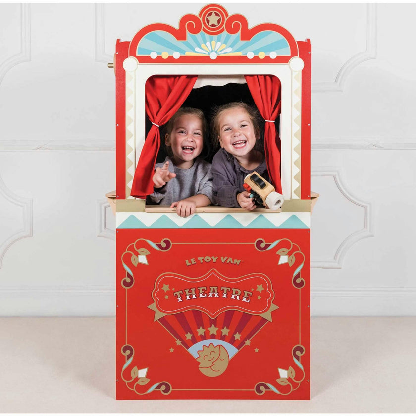 Retro Toy Puppet Theatre