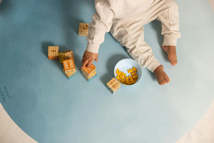 Catch All Mat for Mealtime & Playtime Mess
