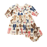 Baby Girls Amara Dress Set - Harvest Bows