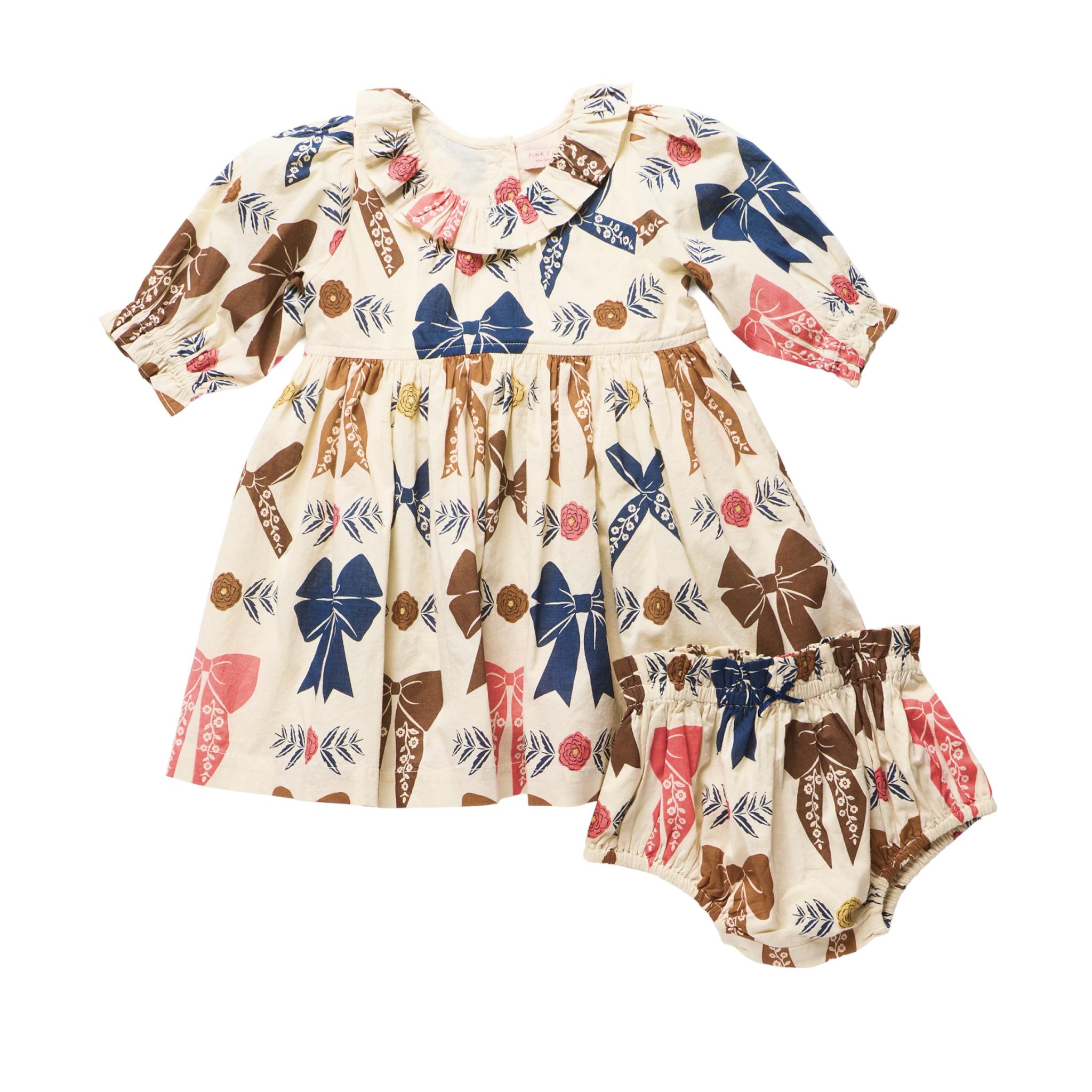 Baby Girls Amara Dress Set - Harvest Bows