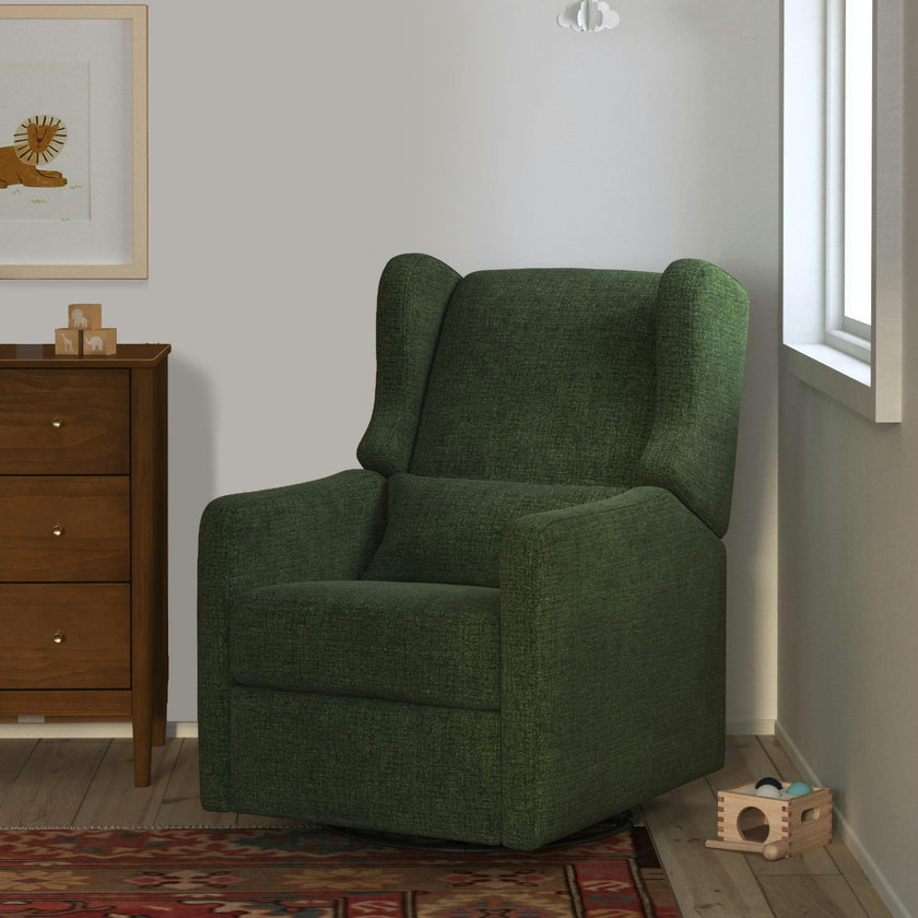 Carter's Arlo Recliner and Swivel Glider | Water Repellent & Stain Resistant Fabric