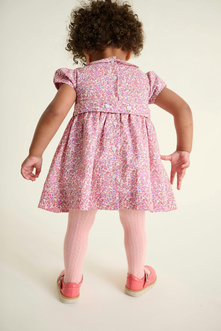 Smocked Baby Dress Lavender