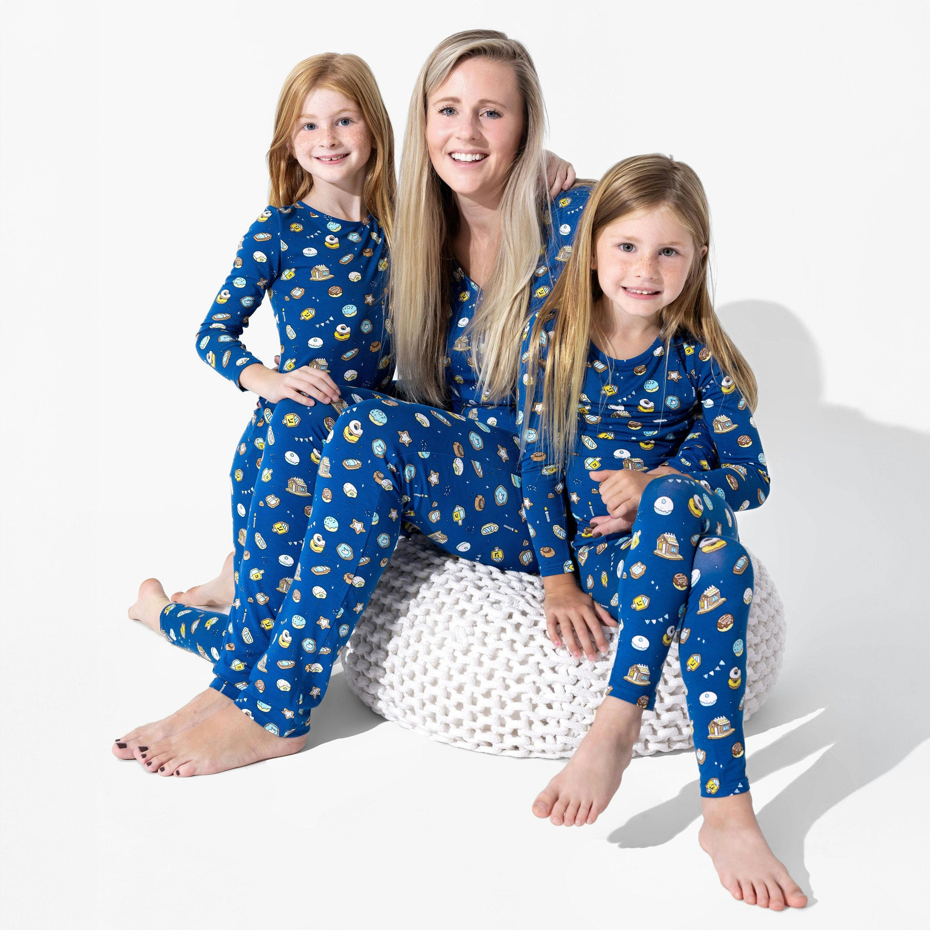 Hanukkah Cookies Bamboo Kids Pajamas