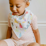 4 Pack Baby Bandana Bibs - Disney Princess