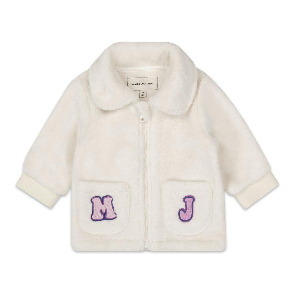 White Cardigan & Pink Trousers Set