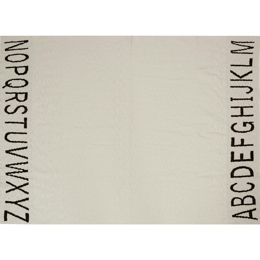 ABC Knitted Baby Blanket