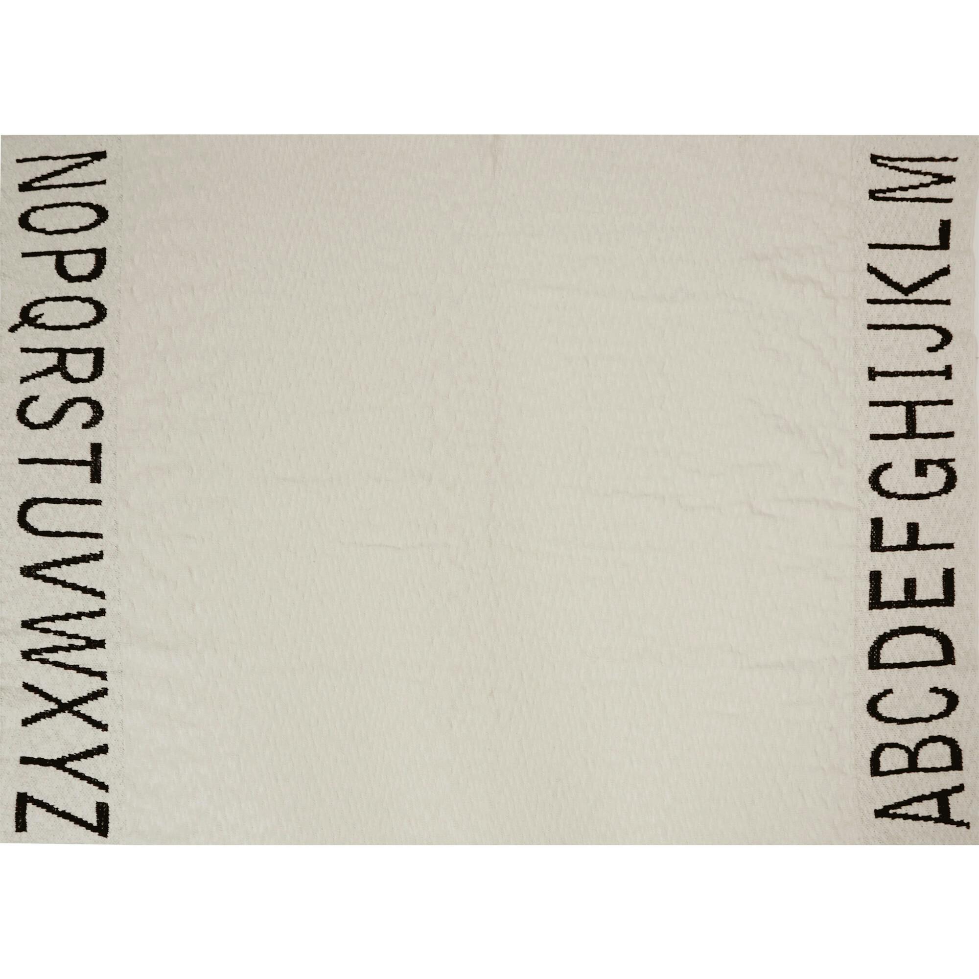 ABC Knitted Baby Blanket