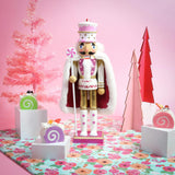 Pink Christmas Decorations Candy Nutcracker