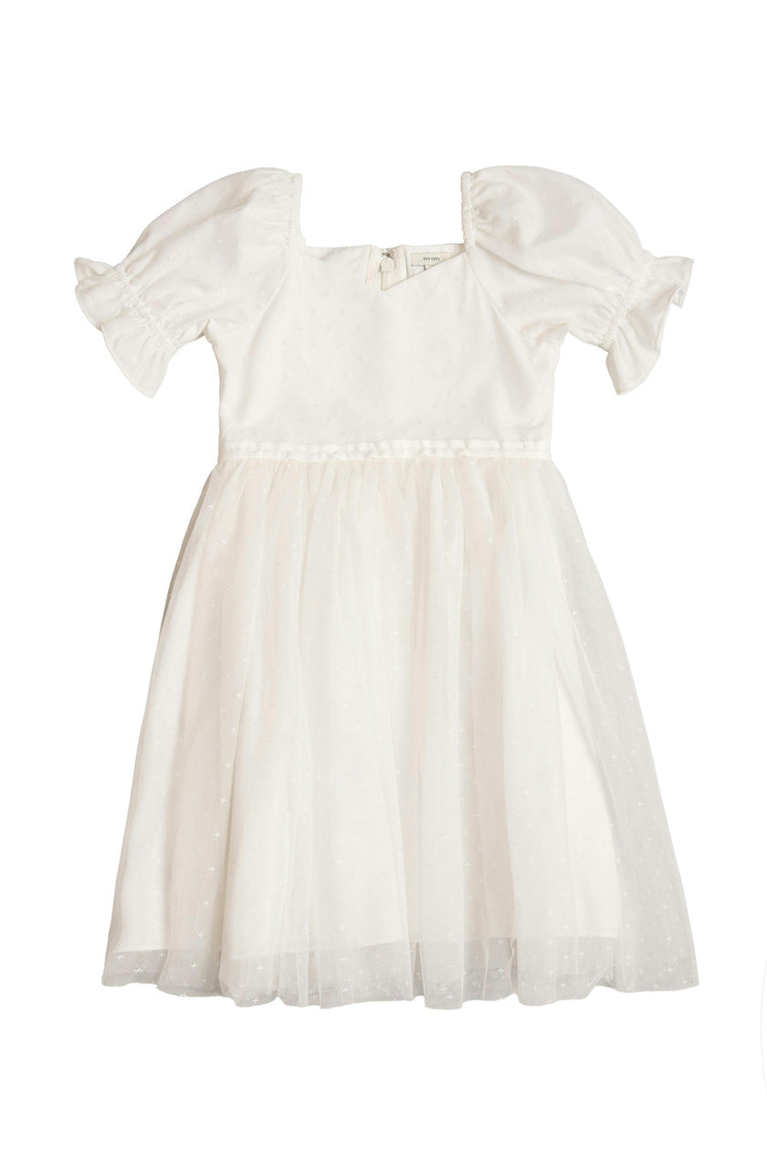 Mini Ballerina Dress in White