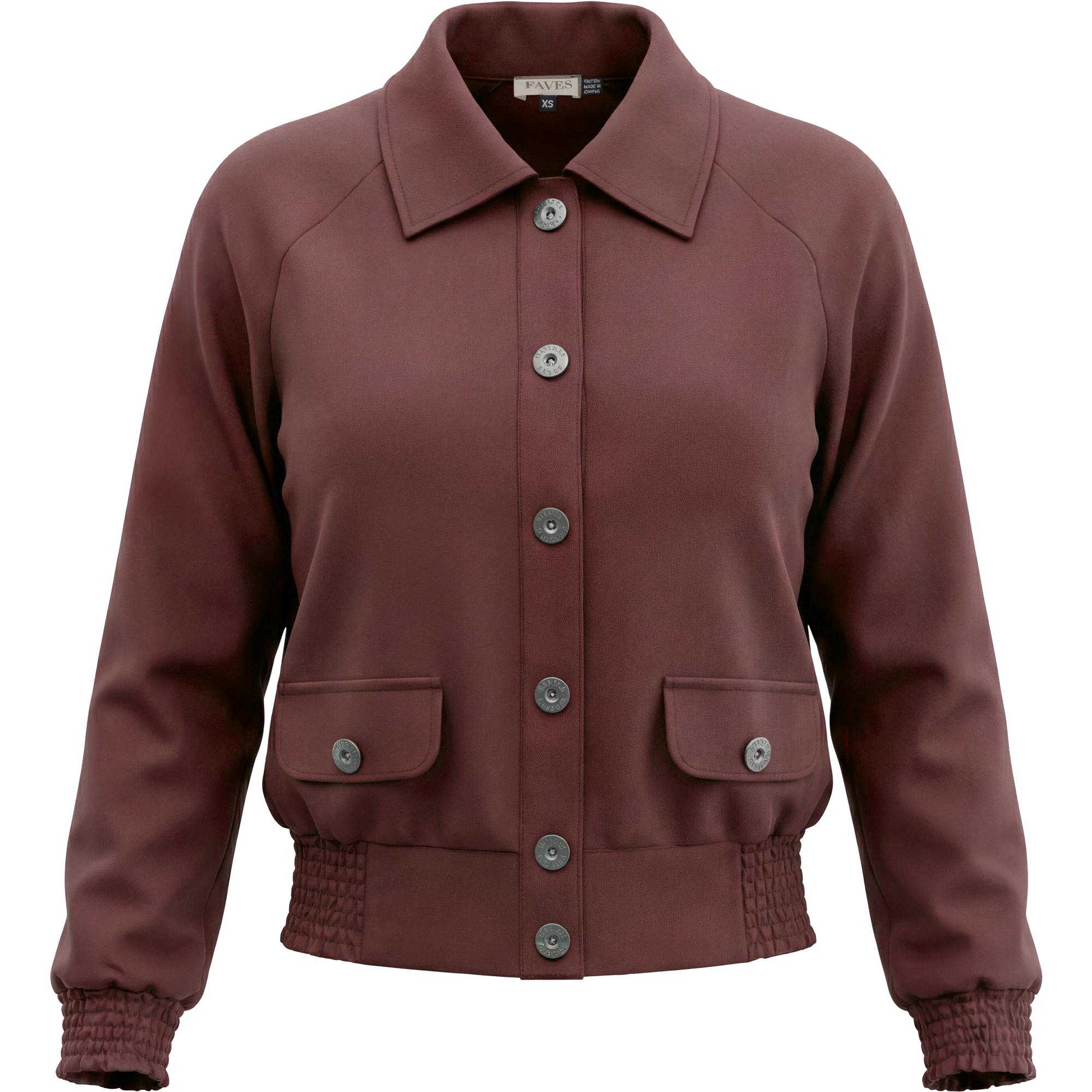 Cropped Cotton Bomber Jacket