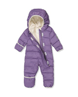 Baby Cloud One Piece Snowsuit Adapted For Car Seats Violet