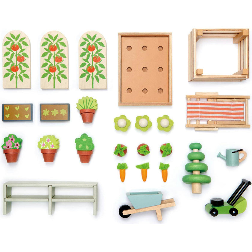 Greenhouse and Garden Set