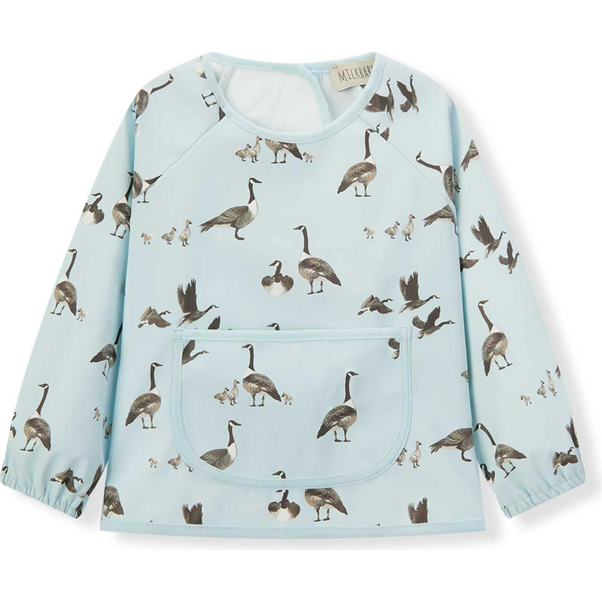 Goose Long Sleeve Pocket Bib