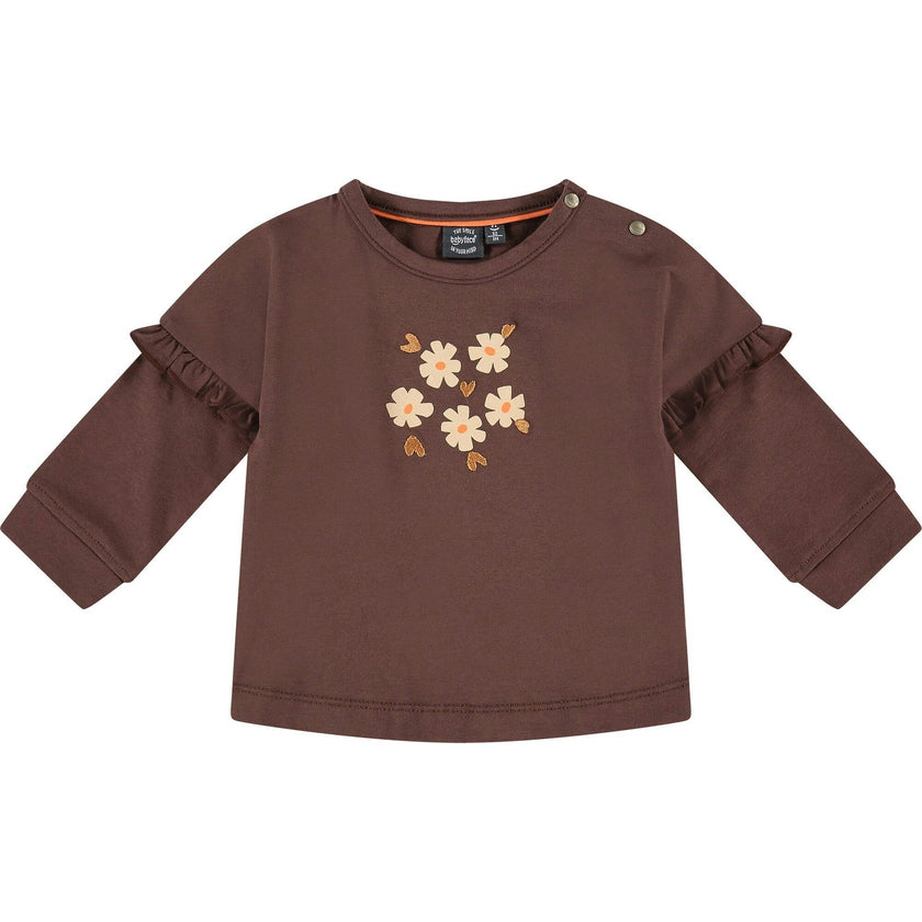 Floral Print Long Sleeve T-Shirt
