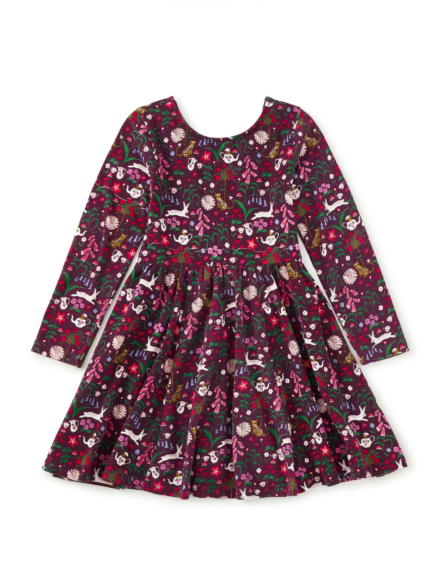 Printed Ballet Dress, Tea Party Floral