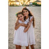 Bohemian Ruffles White