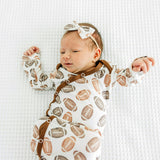 Newborn Knotted Gown - Blitz