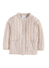 Classic Cashmere Blend Cardigan - Oatmeal