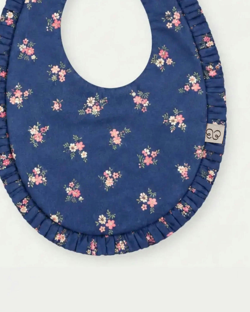 Bib - Ditsy Bouquet Navy