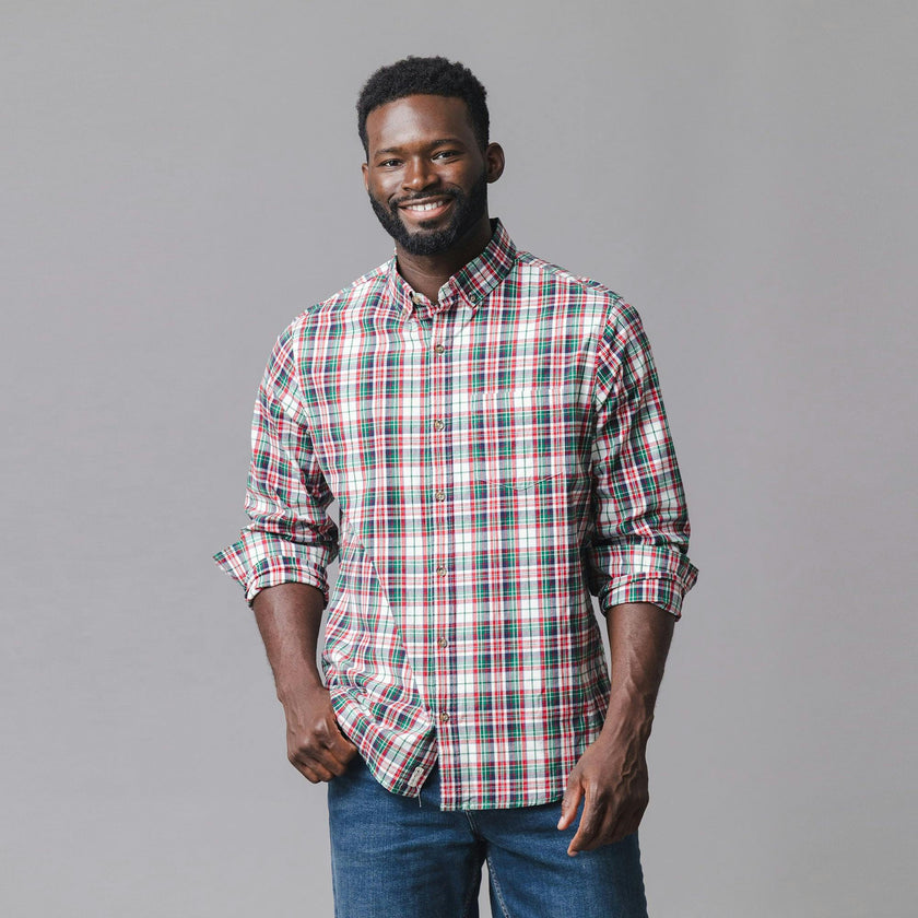 Organic Stretch Poplin Shirt