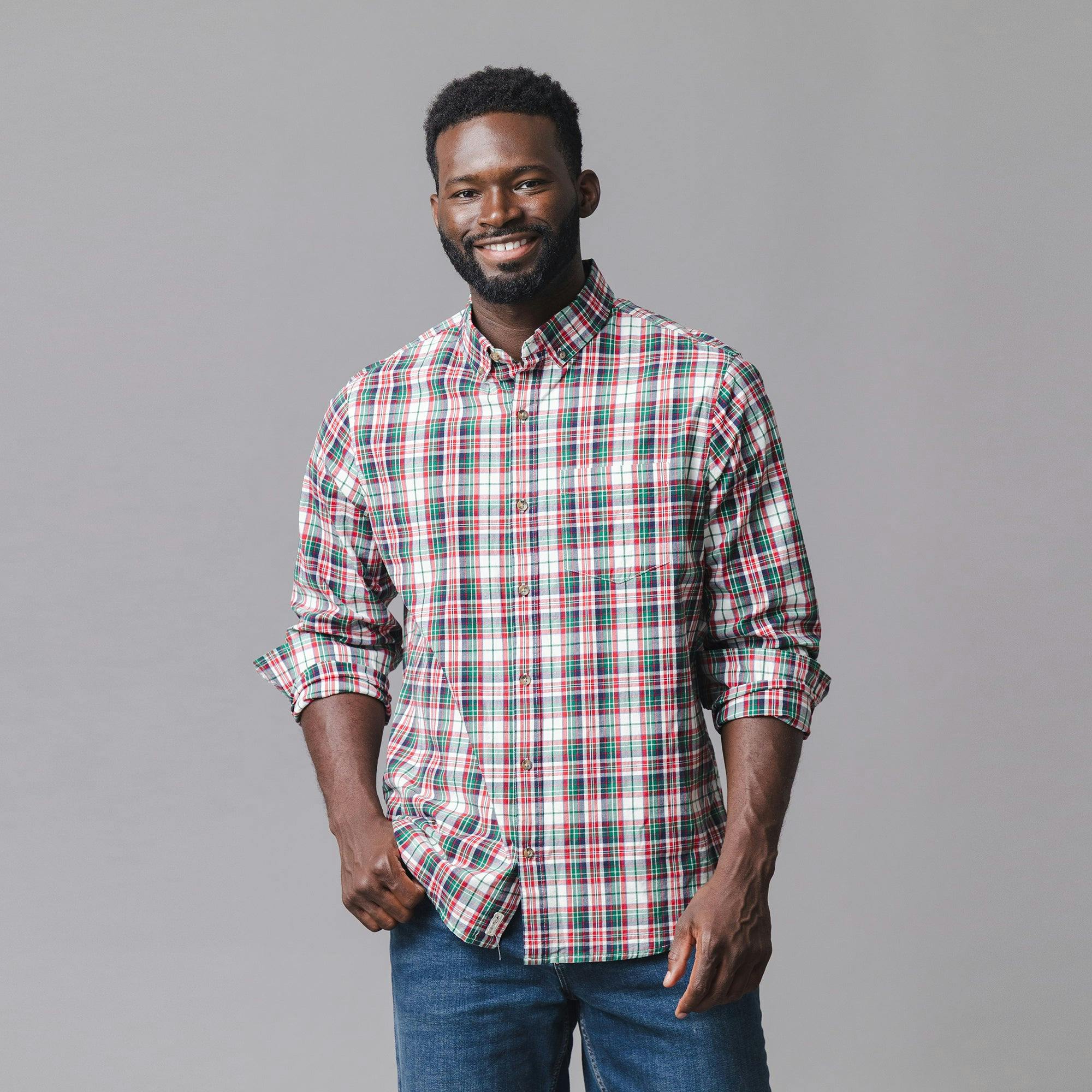 Organic Stretch Poplin Shirt