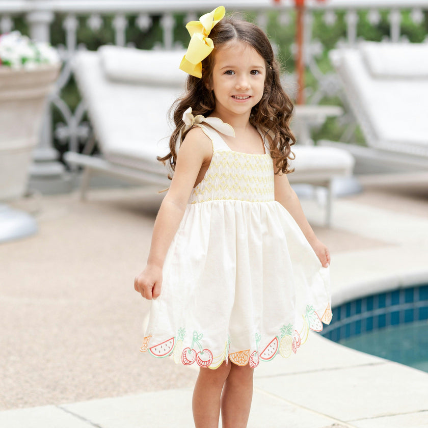 Margot Girl Dress - Fruit