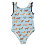 Girls Sylvie Suit - Swim Dachshunds