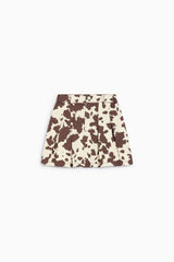 Dakota Skirt Cow Print