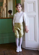 Green Silk Pageboy Knickerbockers (12mths-10yrs)