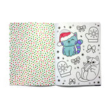 Stickiville Color-In' Sticker Book - Jolly Cheer Doodles - 400+ Stickers
