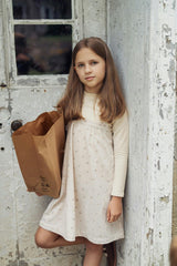 Mock Neck Corduroy Jumper and Top Two Piece Set