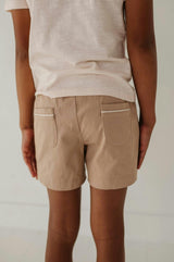 Boy's Twill Beach Shorts Desert Sage