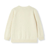 Snow Knit Popcorn Cardigan