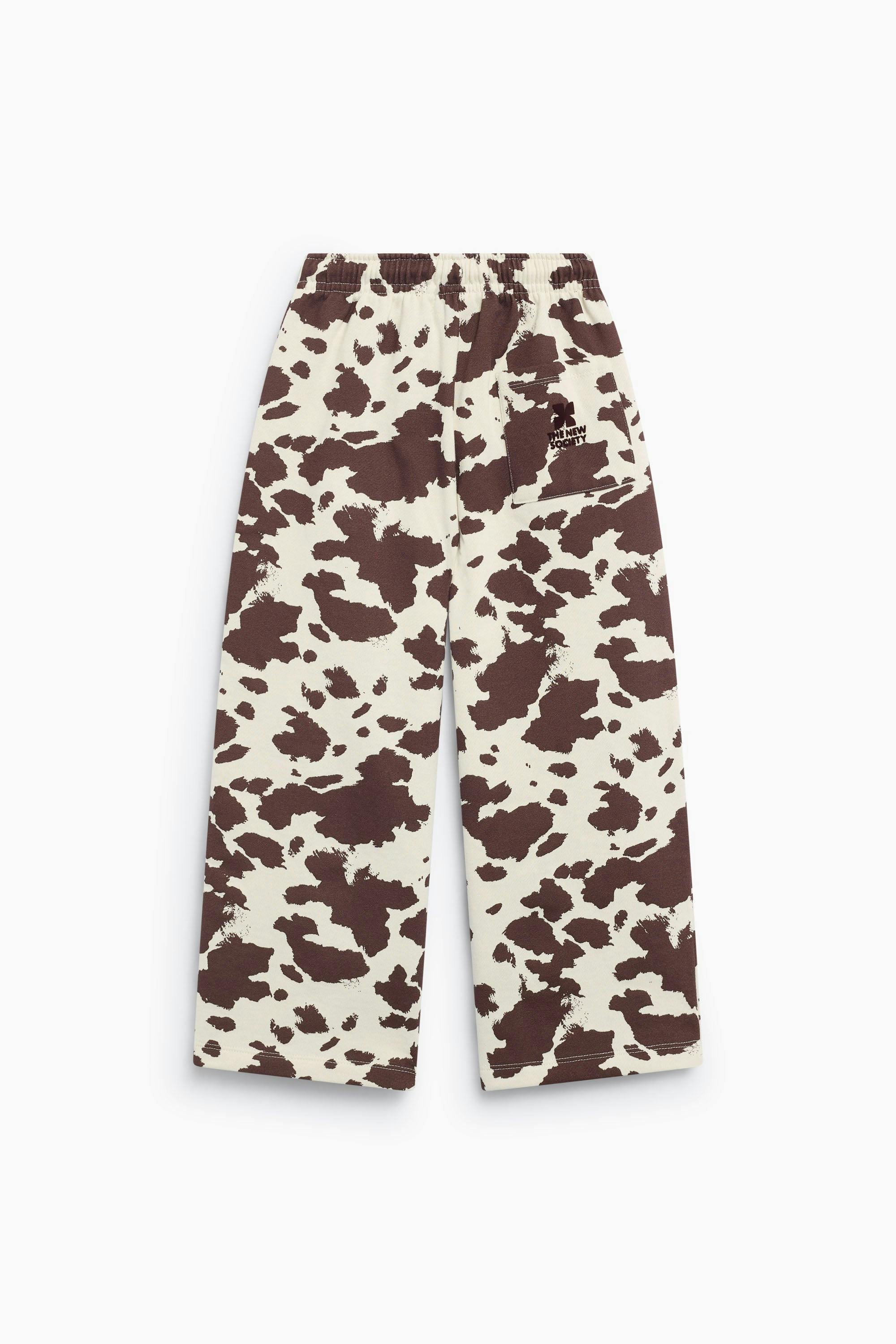 TNS Logo Jogging Cow Print