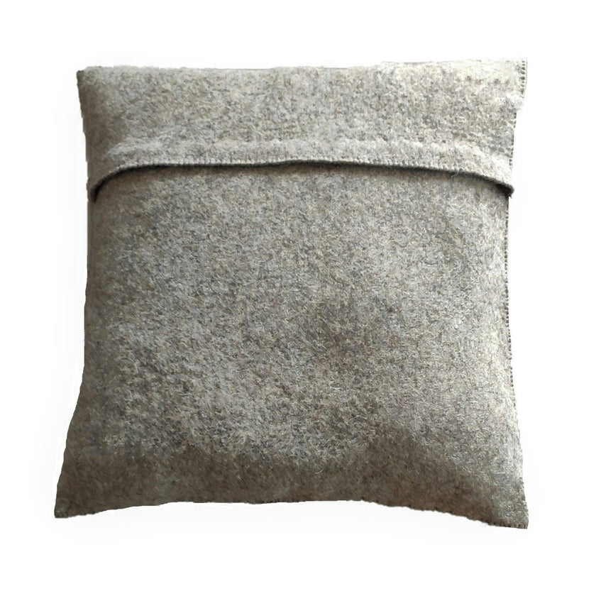 Handmade Pillow Cover Hand Felted Wool - Multicolor 123s - 20" Arcadia Home