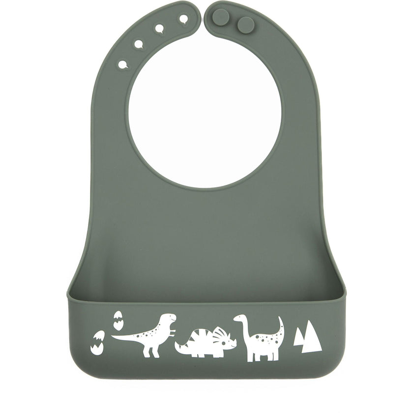 Dino Rawr Little Bites Narrow Bib