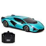 CMJ RC Car: RC Lamborghini Sian FKP 37 - Blue