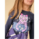 Marie Curie Glow Graphic Tee, Blue
