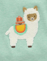 Llama Jumper Aloe Melange