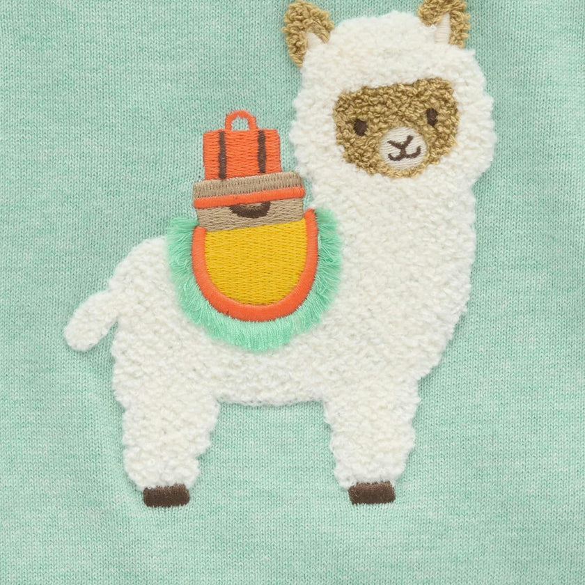 Llama Jumper Aloe Melange