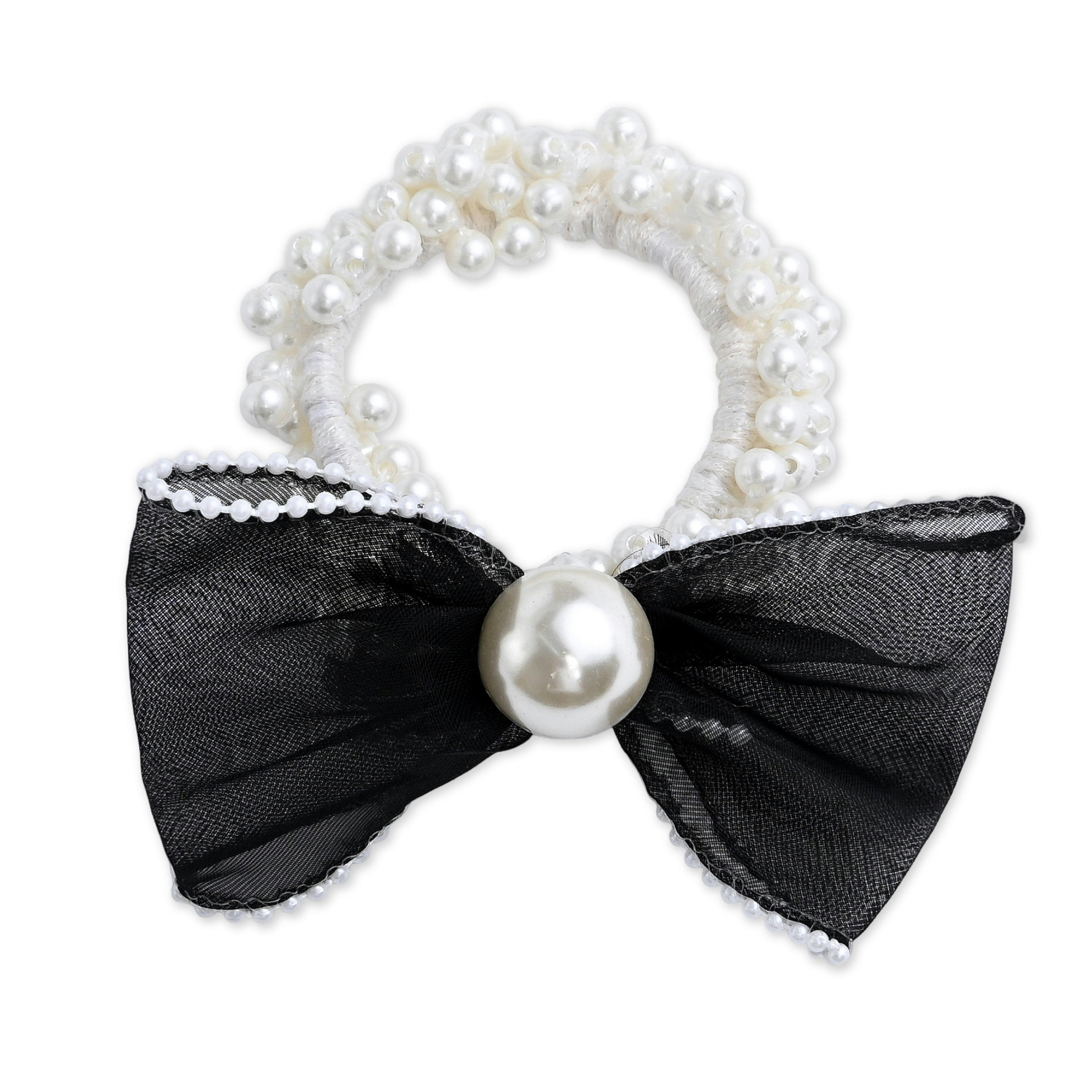 Sheer Bow Scrunchie Set