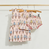Baby Girls Jaipur 2-PC Set - Pink Soft Serve