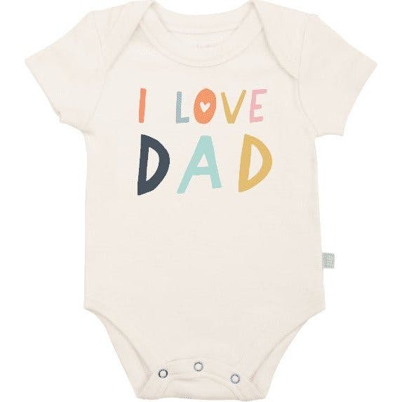 graphic bodysuit | love dad