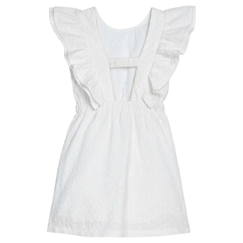 Sadie Dress - White Embroidery