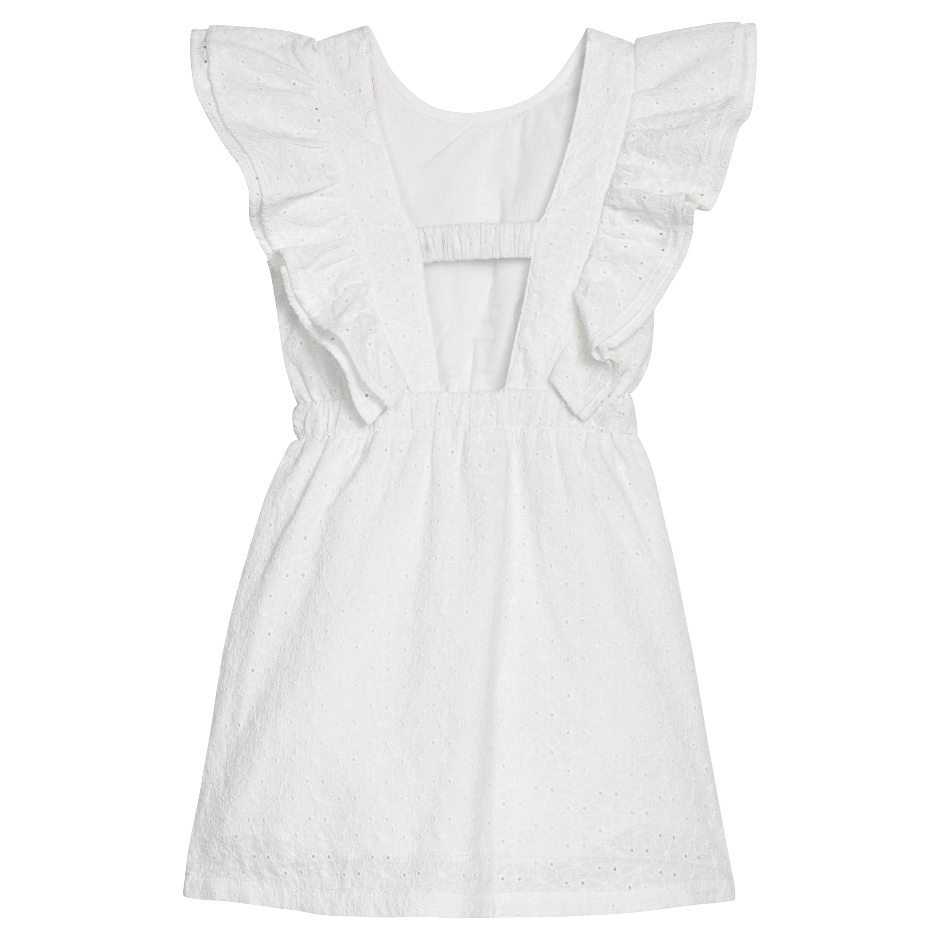 Sadie Dress - White Embroidery