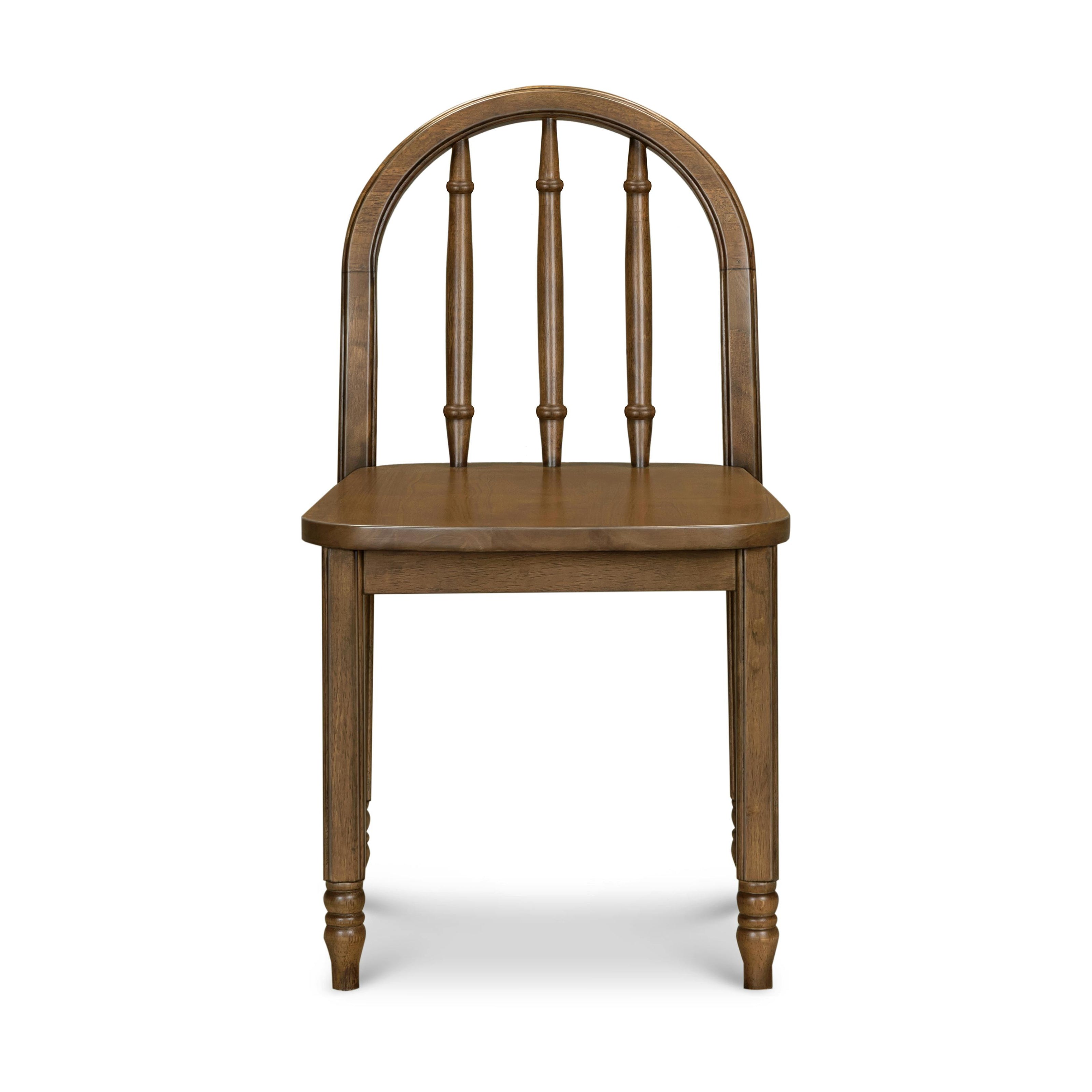 Liberty Play Table & Spindle Chairs Set in Natural Walnut