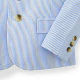 Organic Classic Seersucker Suit Jacket