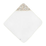 Infant Hooded Towel - Pressed Petals