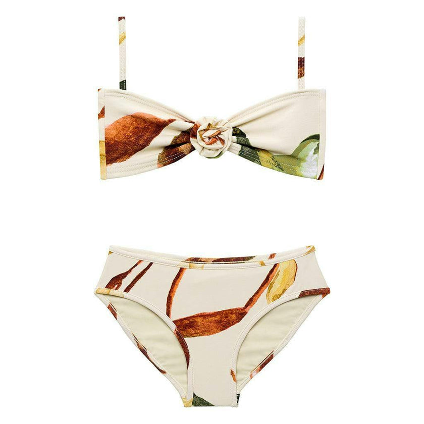 Mini Rosa Bandeau x Lulu Bikini Set